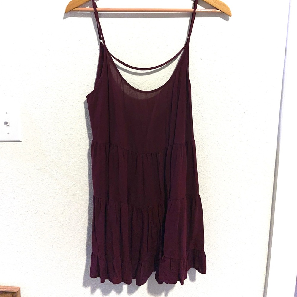 Brandy Melville Maroon Dress Size SMALL
